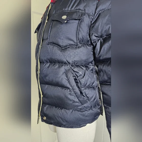 Penfield x Madewell Rockford Black Down Jacket Women Puffy Jacket Short S - Picture 5 of 13